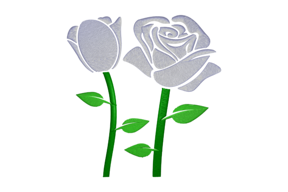 Double Rose: A Versatile Embroidery Design for Business