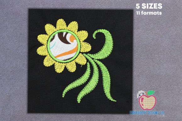 Embrace the Season with Sun Flower Applique