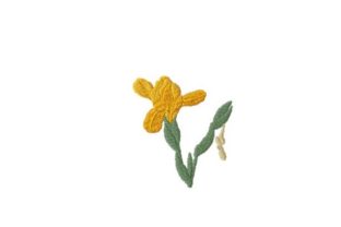 Exploring Iris: A Versatile Embroidery Design