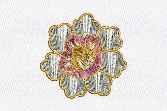 Exquisitely Flower Design: A Versatile Embroidery Gem