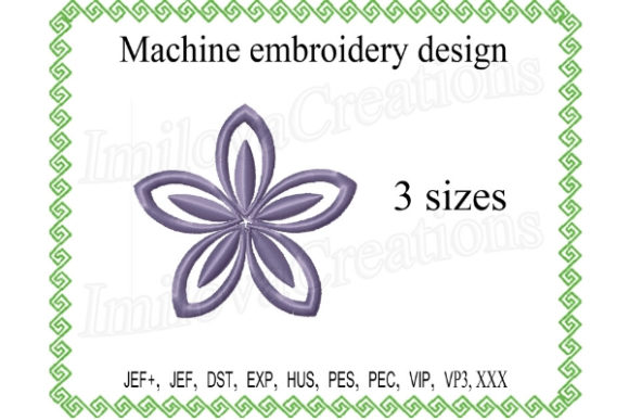Flower Border: A Charming Embroidery Design