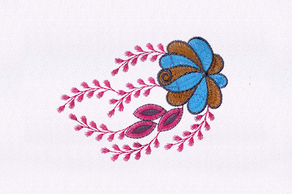 Flower Design: A Versatile Embroidery Choice