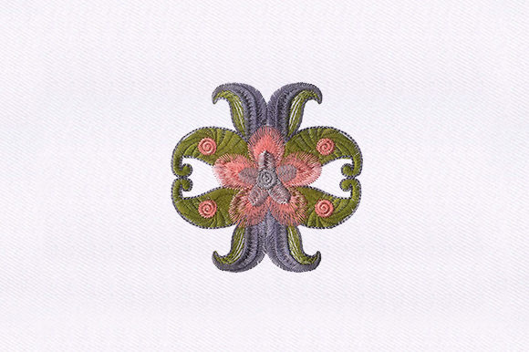Pastel Flower Quilting Design for Seasonal Charm