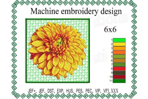 Photo Stitch Dahlia: A Touch of Elegance