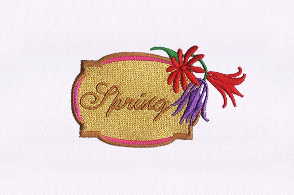 Spring Vines: A Fresh Addition to Your Seasonal Embroidery